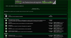 Desktop Screenshot of forum.trad-fr.com